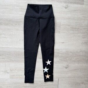 Leo Star Athletica Leggings High Waisted Star Made in Canada Size 4 LIKE NEW!!!